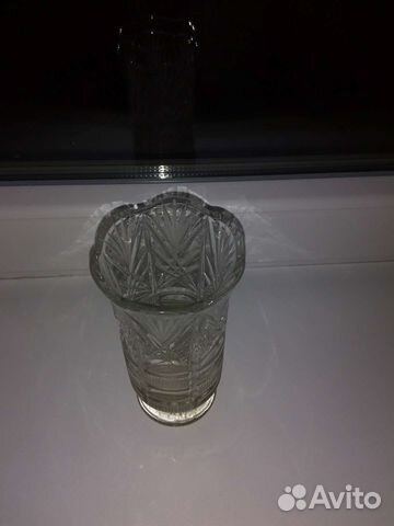 Хрустальная ваза