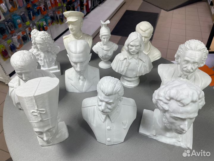 Бюсты из пластика