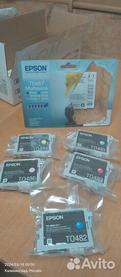 Принтер epson картриджи