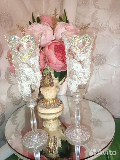 Бокалы для свадьбы