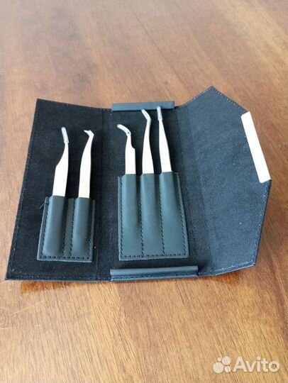 Набор пинцетов для наращивания ресниц