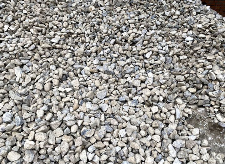 Щебень, Песок