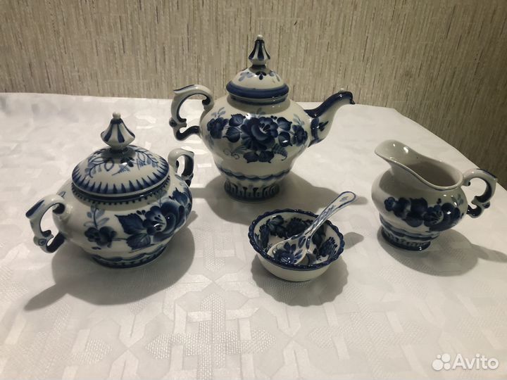 Чайный набор Гжель