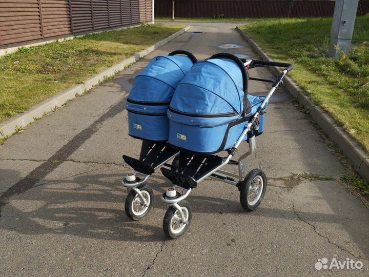 Коляска для двойни tfk