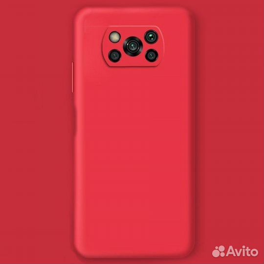 Силиконовая накладка для Xiaomi Poco X3 Pro