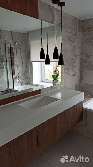 Столешница для ванной