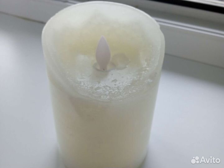 Свечка на батарейках из воска