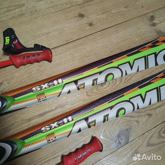 Горные лыжи Atomic, лыжные палки