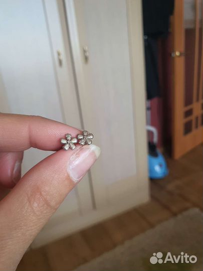 Серьги серебро 925