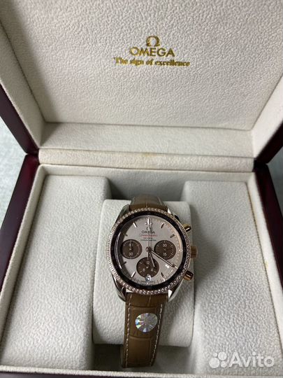 Часы Omega женские с муассанитами