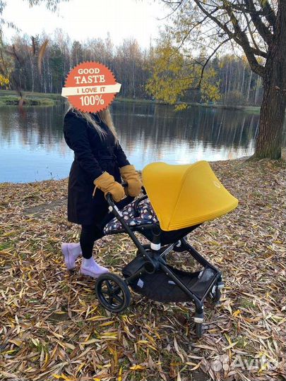 Коляска 3 в 1 Bugaboo Fox Black