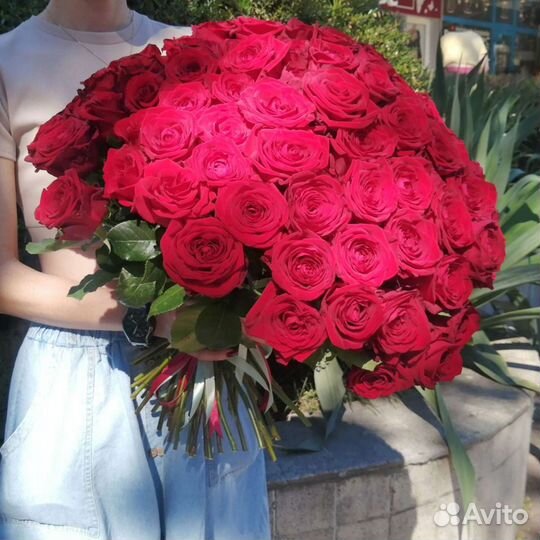Букеты из 101 розы