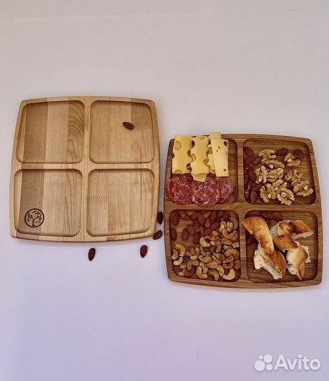 Менажница из дерева Классик