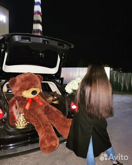 Плюшевый медведь огромный