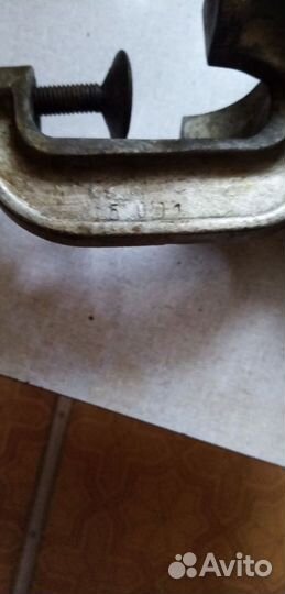 Мясорубка ручная СССР чугунная со знак. Звезда N 5