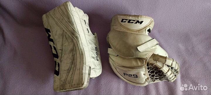 Вратарский блин с ловушкой на левшу