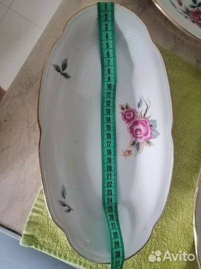 Блюдо фарфор СССР
