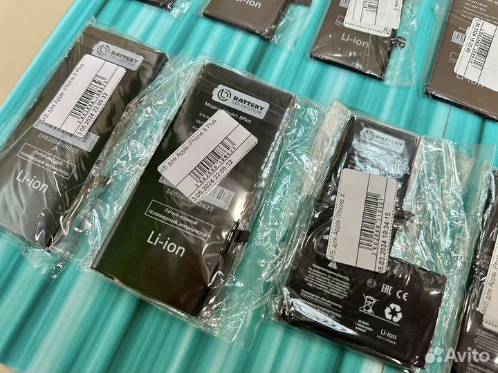 Аккумулятор на iPhone 7, 7plus, 8, 8+, Х, XR