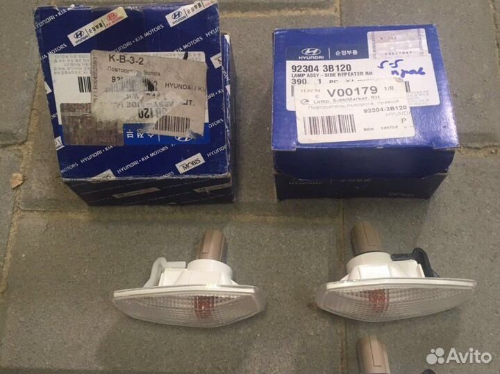 Повторители поворотов Kia Hyundai