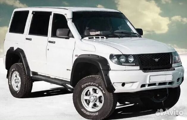 Лаптеры - Расширители арок на УАЗ Патриот