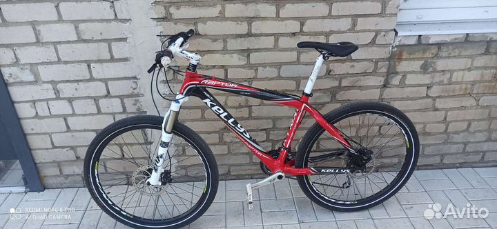 Велосипед горный kellys raptor carbon xt