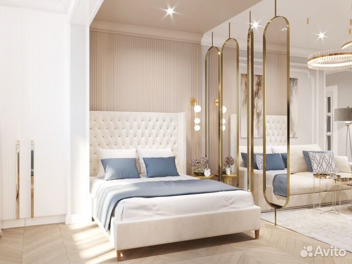 Зеркала в металлической оправе