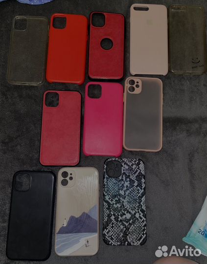 Чехлы на телефон iPhone 11 и 7+