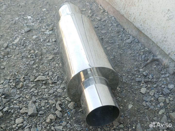 Выхлопная банка прямоток