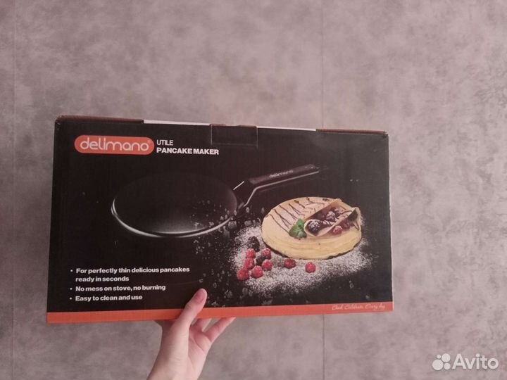 Блинница электрическая Delimano