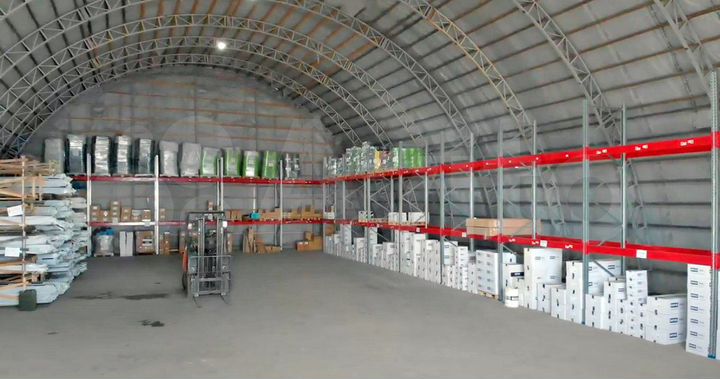 Теплый склад или производство 930 м²