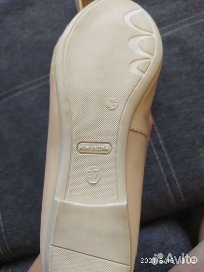 Балетки новые кожаные