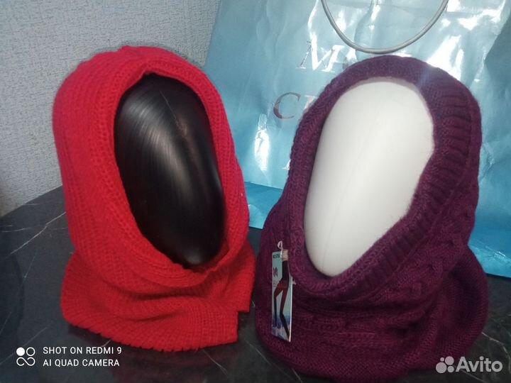 Шапки, хомуты для женщин