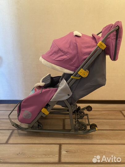 Санки на колесах