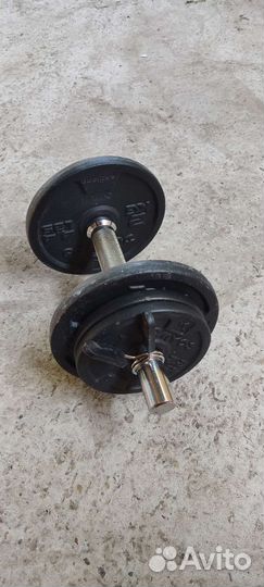 Гантели разборные