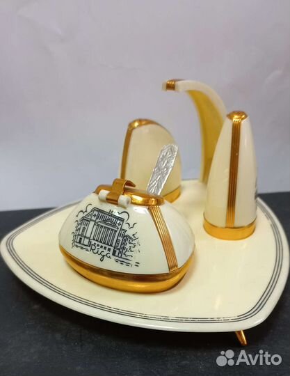 Набор Рига. Соль, перец, горчица