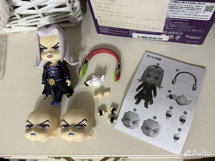 Nendoroid jojo оригинал Leone Abbacchio