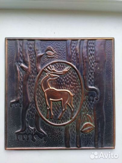 Медная чеканка