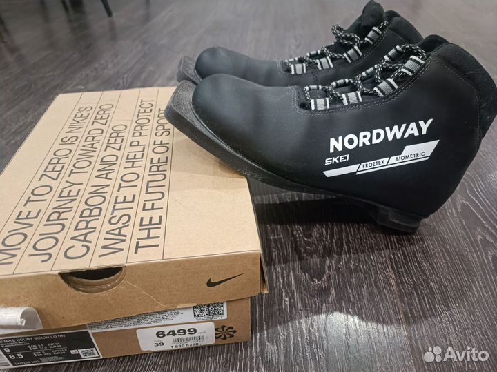 Лыжные ботинки Nordway р.39, Новые, морозостойкие
