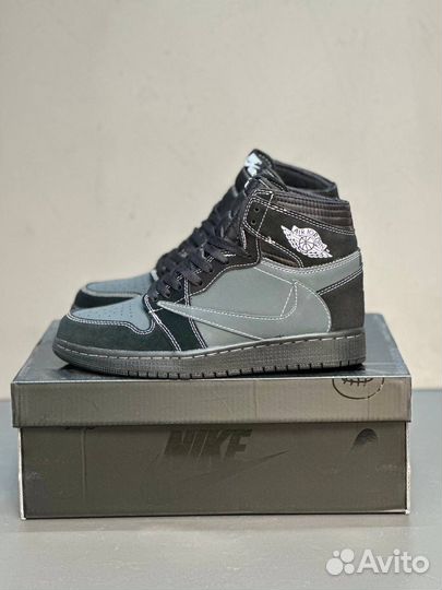 Кроссовки nike air jordan 1 high travis scott