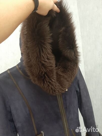 Дубленка натуральная женская 44 46