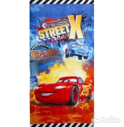 Полотенце пляжное Mona Liza с Тачками, с машиками