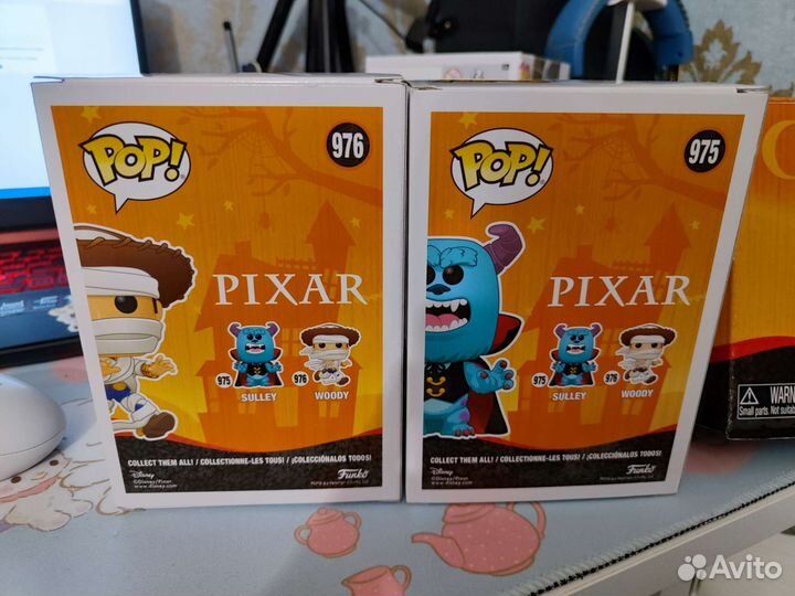 Funko POP Pixar BOX. Woody and Sulley