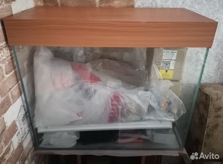 Аквариум с тумбой 100л