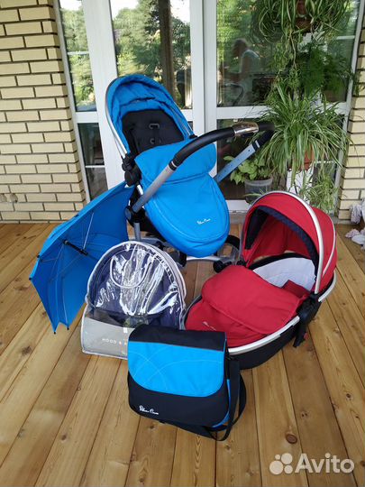 Коляска 2 в 1 Silver cross surf 3цвета