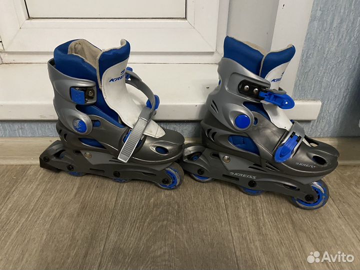 Роликовые коньки детские раздвижные