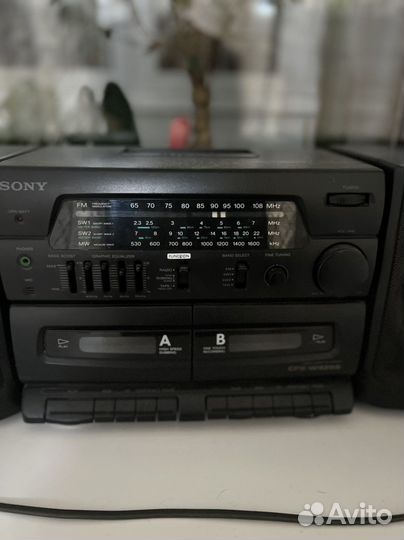 Музыкальный центр sony