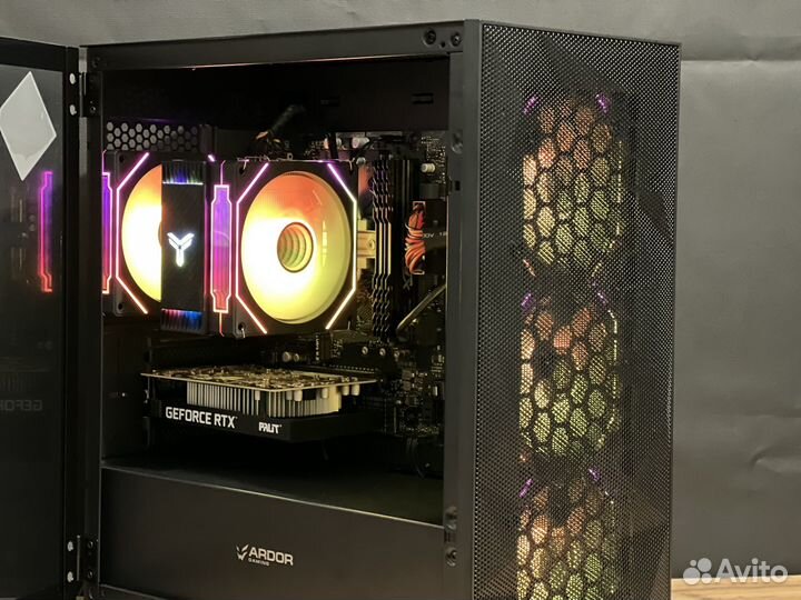 Игровой компьютер Ryzen 5 5500 + RTX 3050