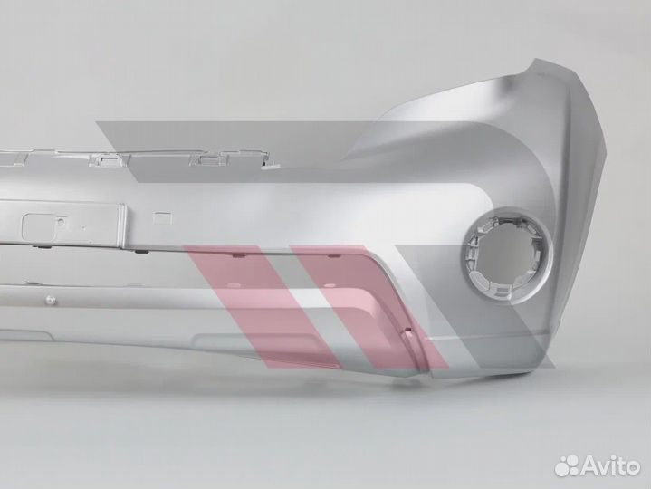 Бампер передний Prado 150 Серебро