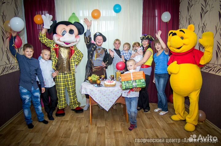 Аниматоры на день рождения