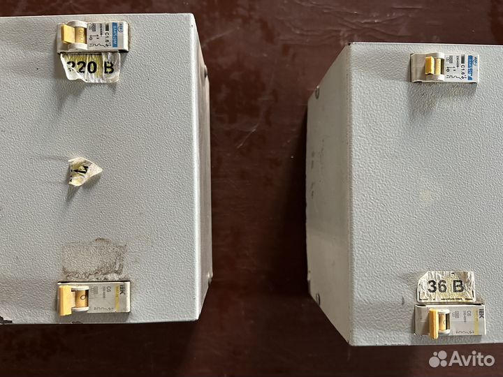 Ящик с понижающим трансформатором ятп 0.25 220/36В